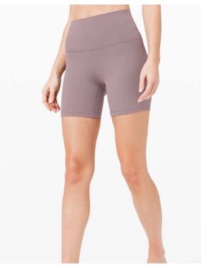 lululemon athletica High-Rise Align Shorts in Mauve 6”